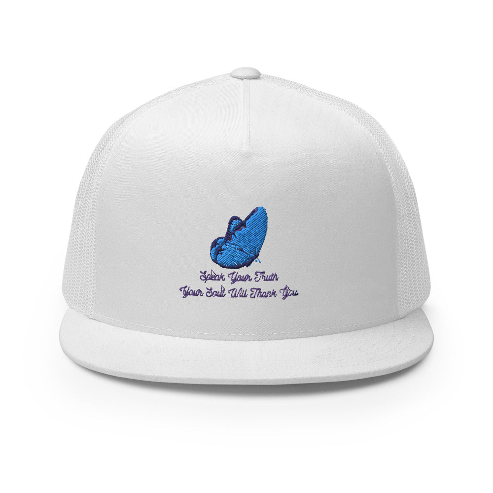 Speak Your Truth Your Soul Will Thank You Trucker Cap