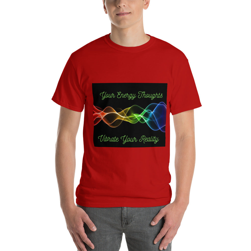 Your Energy Thoughts Vibrate Your Reality Short Sleeve T-Shirt