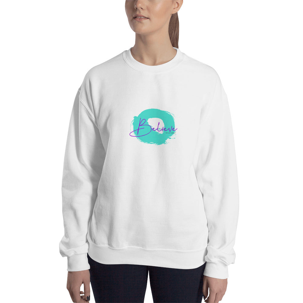 Believe Unisex Crew Neck Sweatshirt