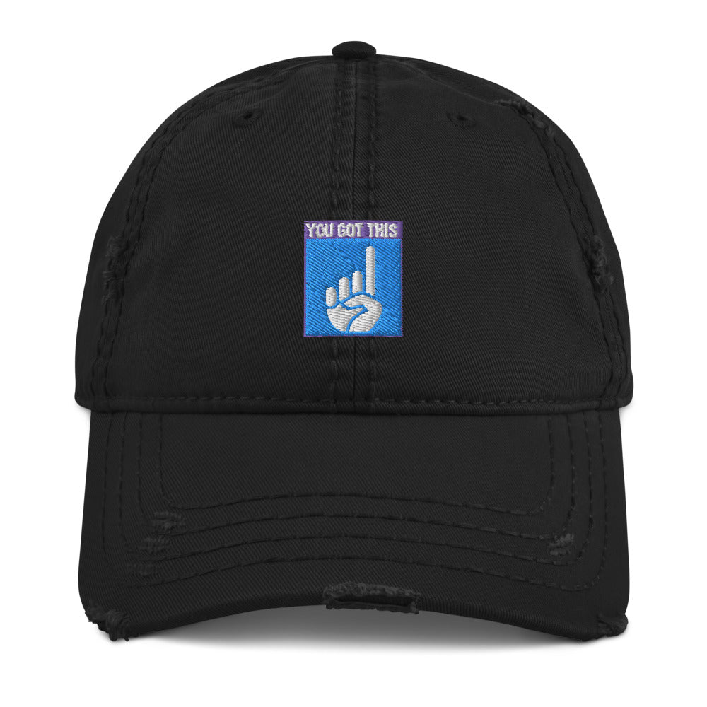 You Got This Distressed Dad Hat