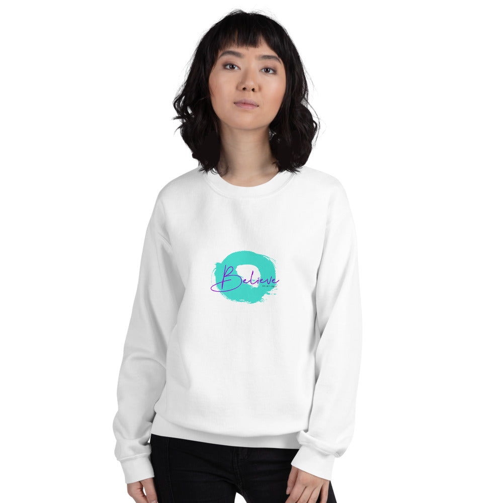 Believe Unisex Crew Neck Sweatshirt