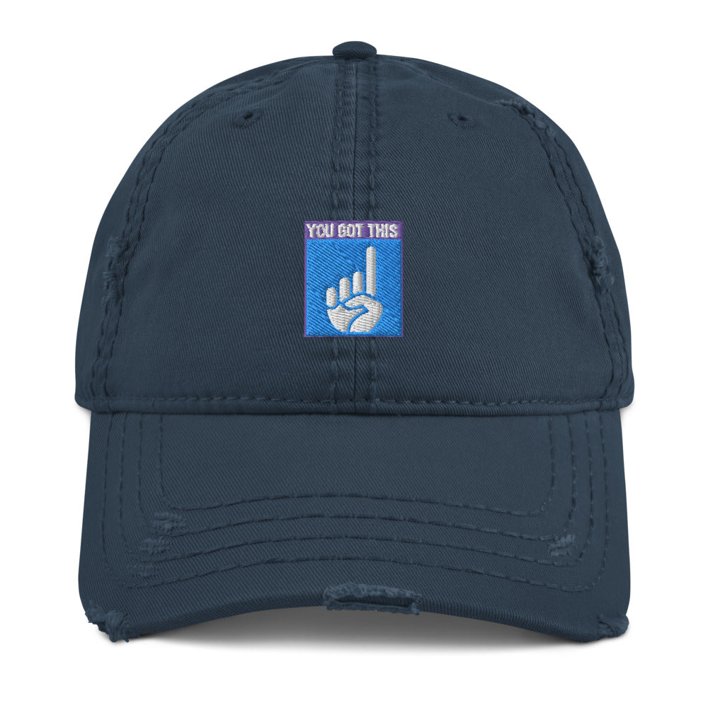 You Got This Distressed Dad Hat