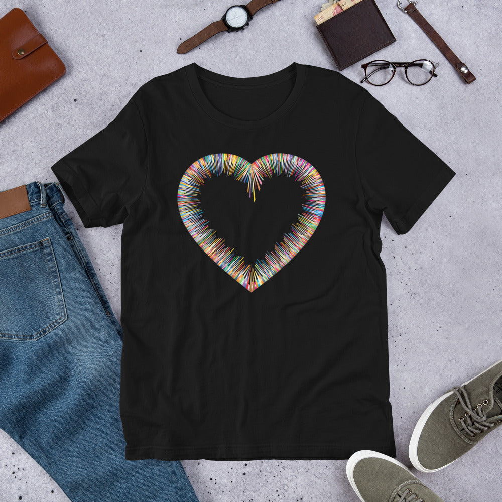 Black Bella & Canva Heart Tees