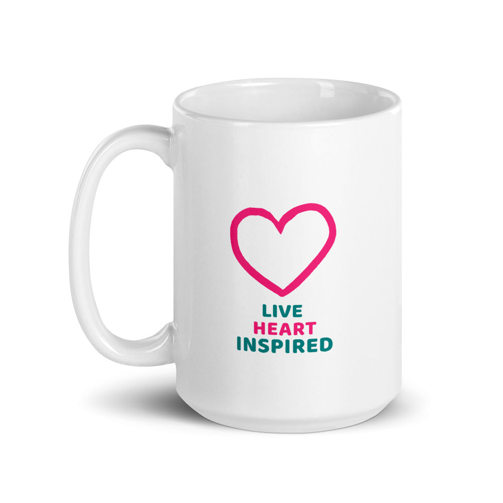 Live Heart Inspired Mug