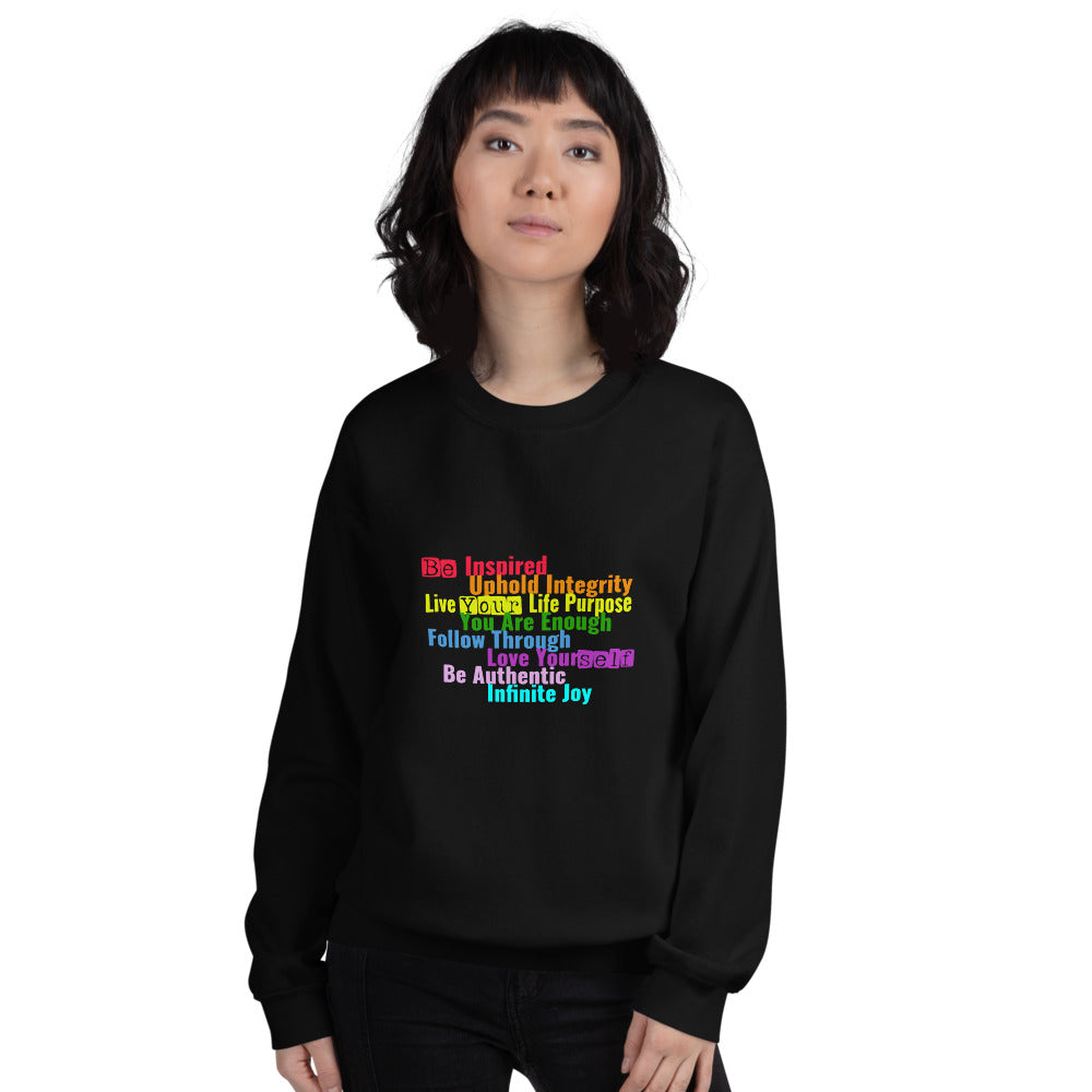 Be Inspired Unisex Crew Neck Sweatshirt