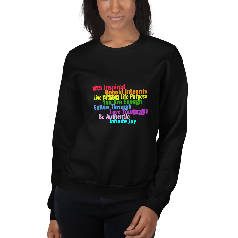 Be Inspired Unisex Crew Neck Sweatshirt