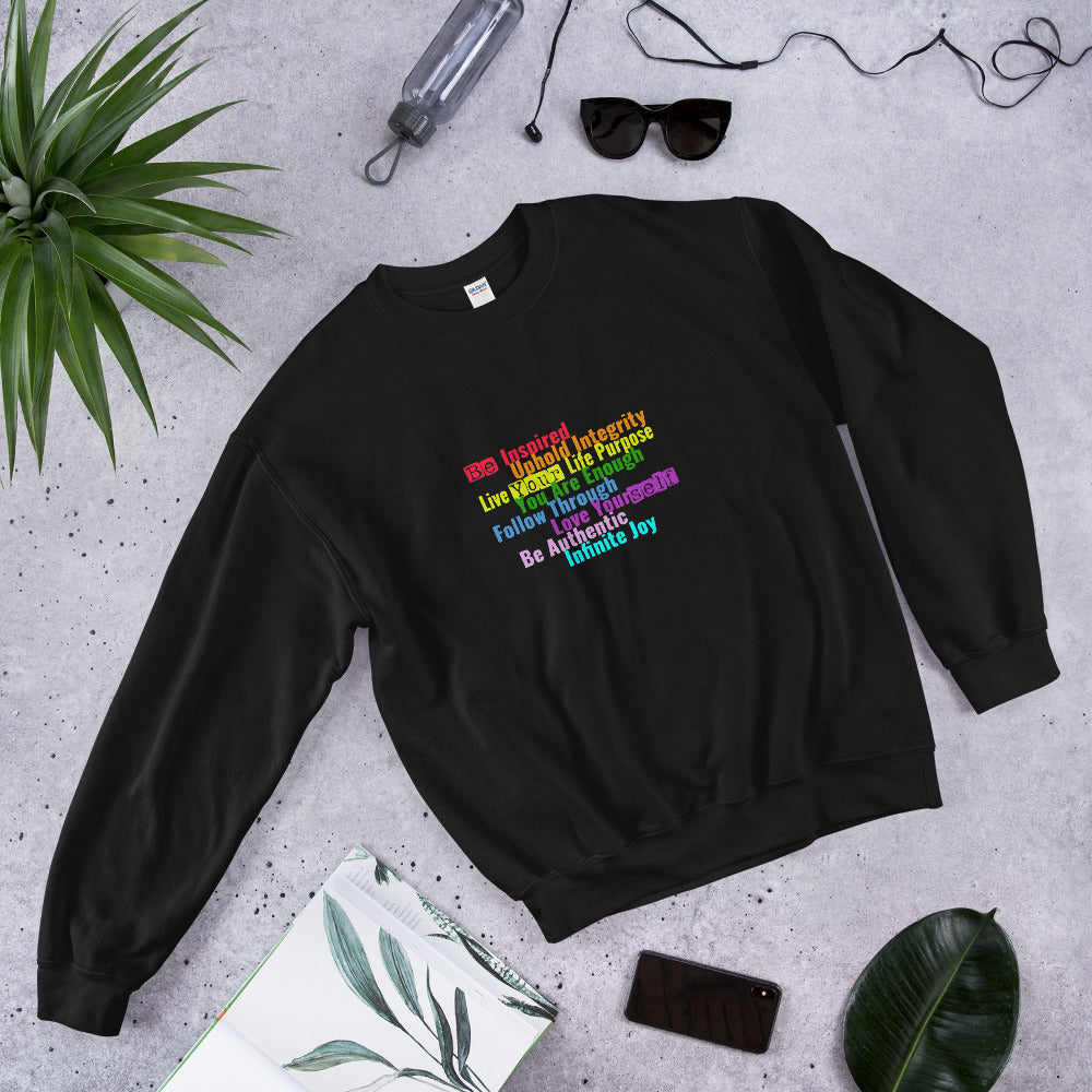 Be Inspired Unisex Crew Neck Sweatshirt