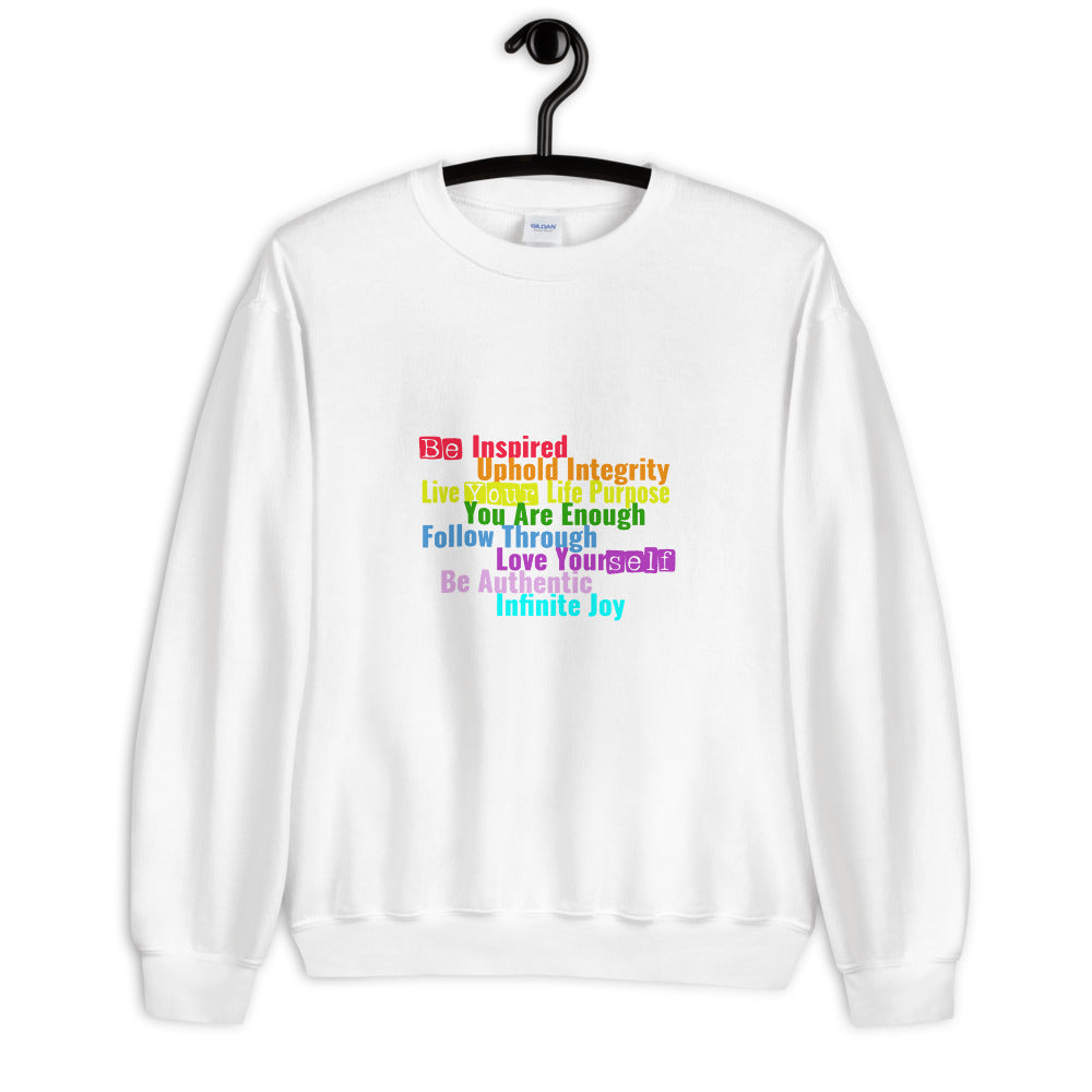 Be Inspired Unisex Crew Neck Sweatshirt