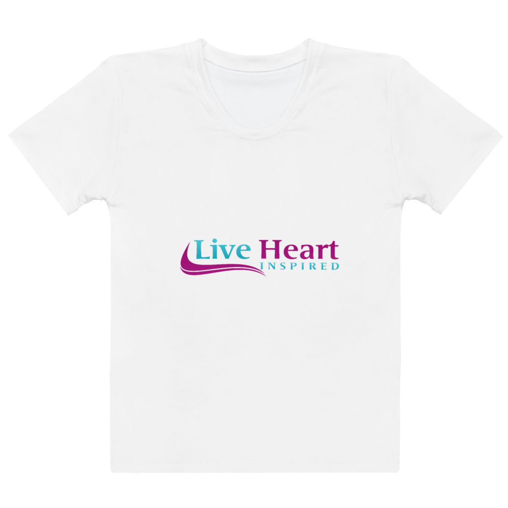 Live Heart Inspired Women's Crew Neck T-shirt