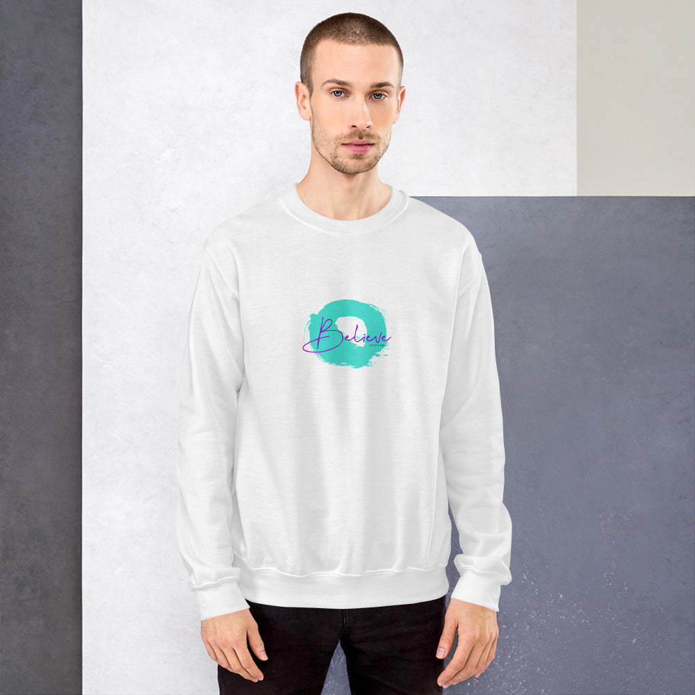 Believe Unisex Crew Neck Sweatshirt