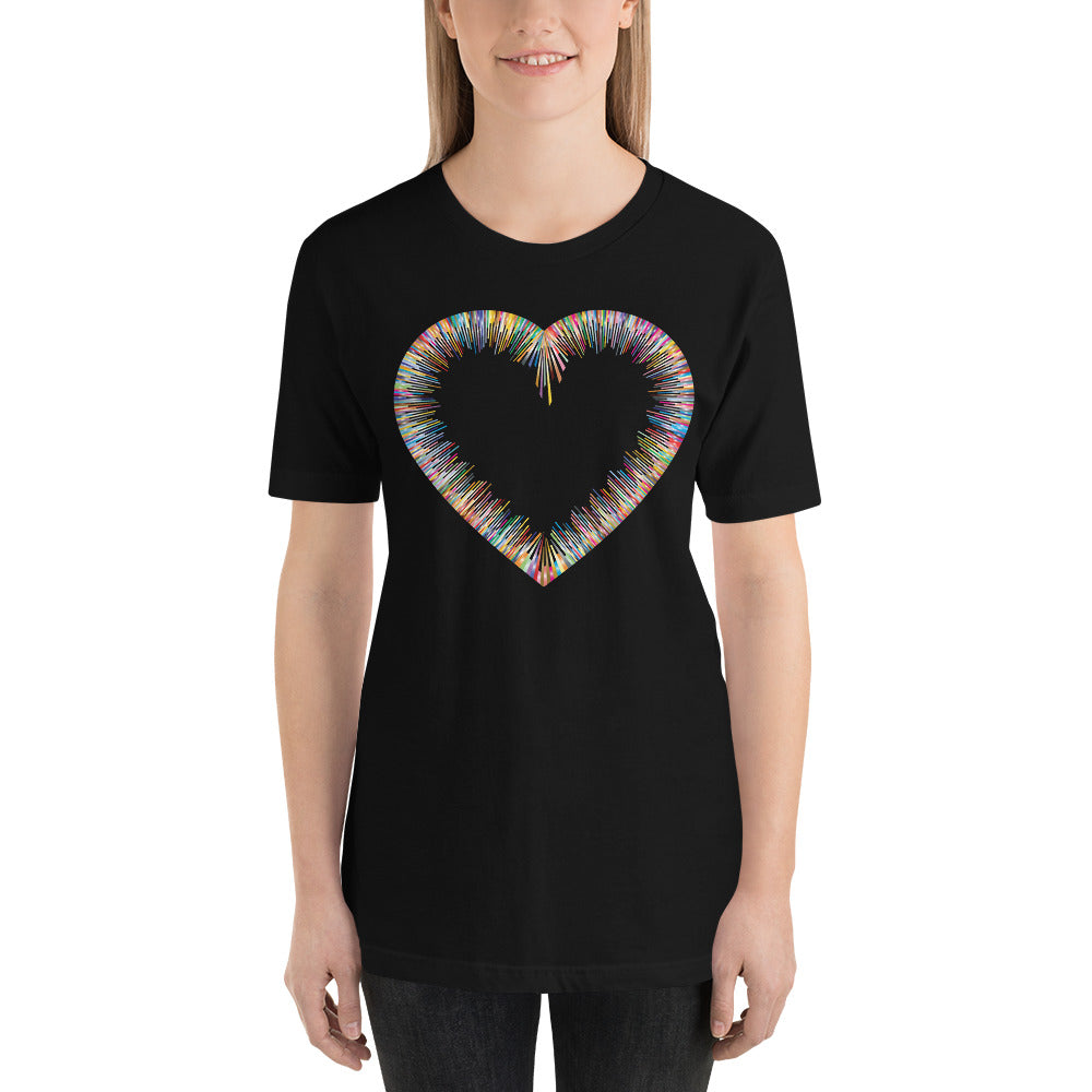 Black Bella & Canva Heart Tees