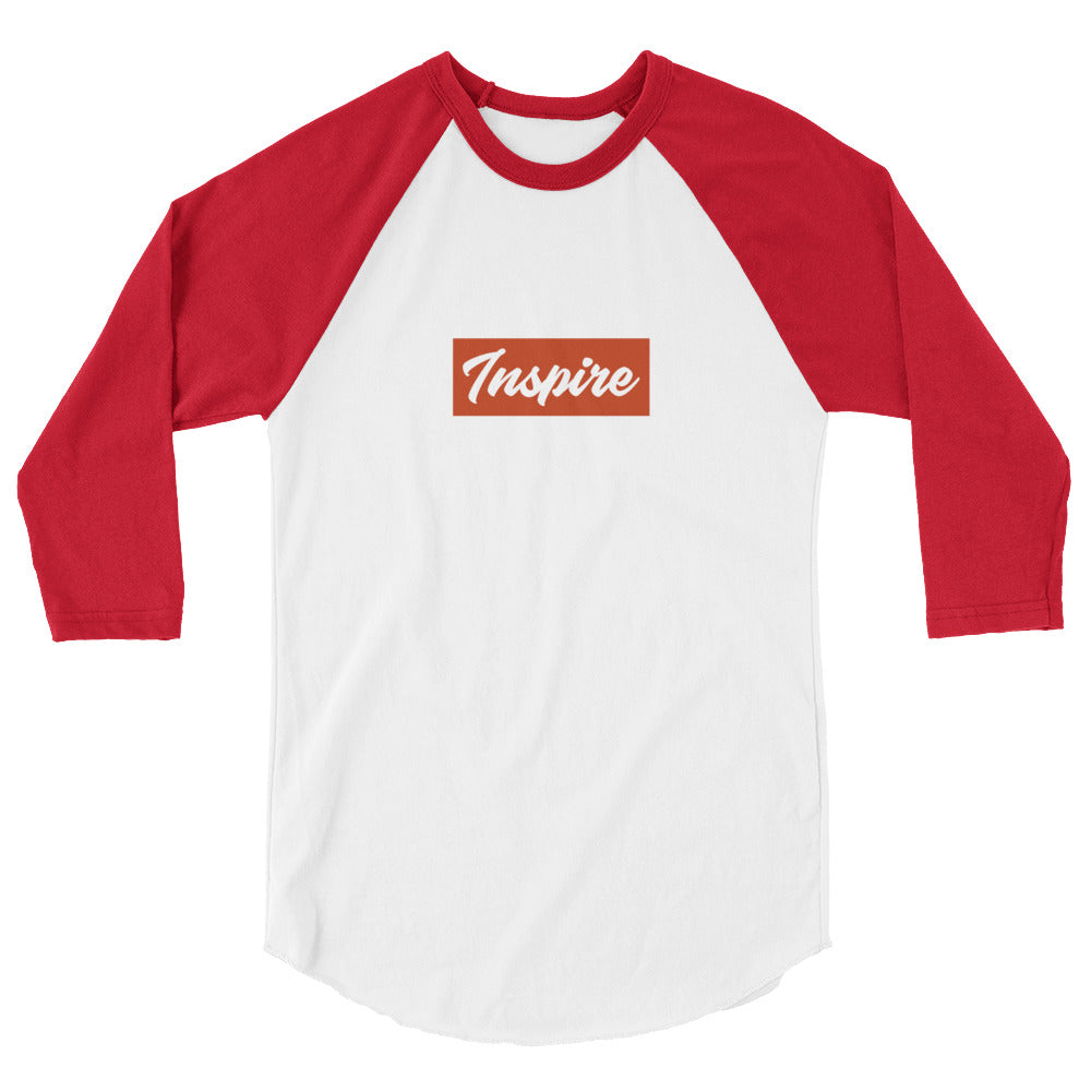 Inspire 3/4 sleeve raglan shirt