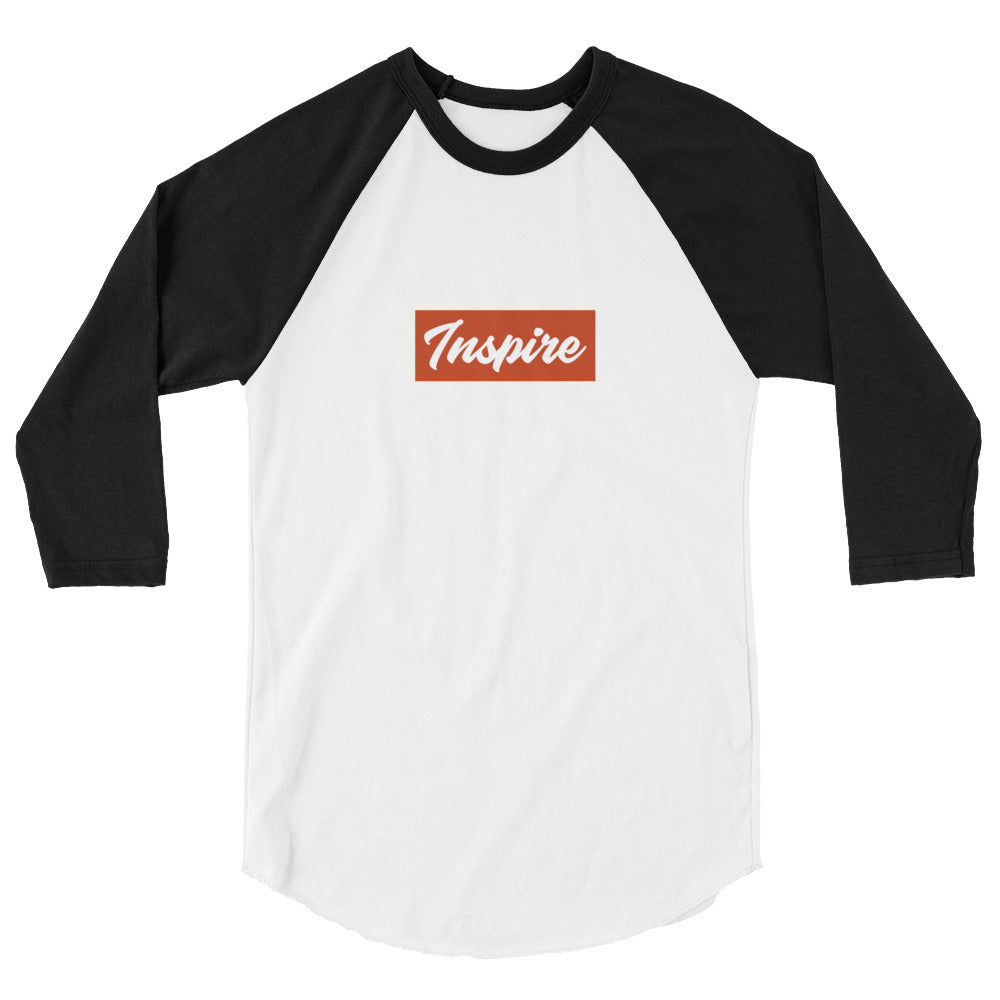 Inspire 3/4 sleeve raglan shirt