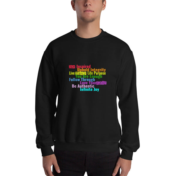 Be Inspired Unisex Crew Neck Sweatshirt