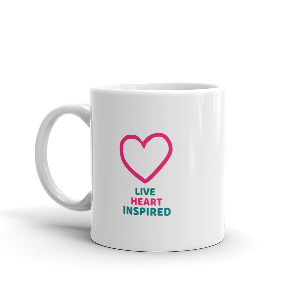 Live Heart Inspired Mug