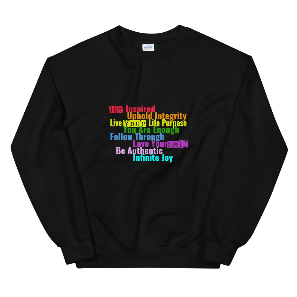 Be Inspired Unisex Crew Neck Sweatshirt