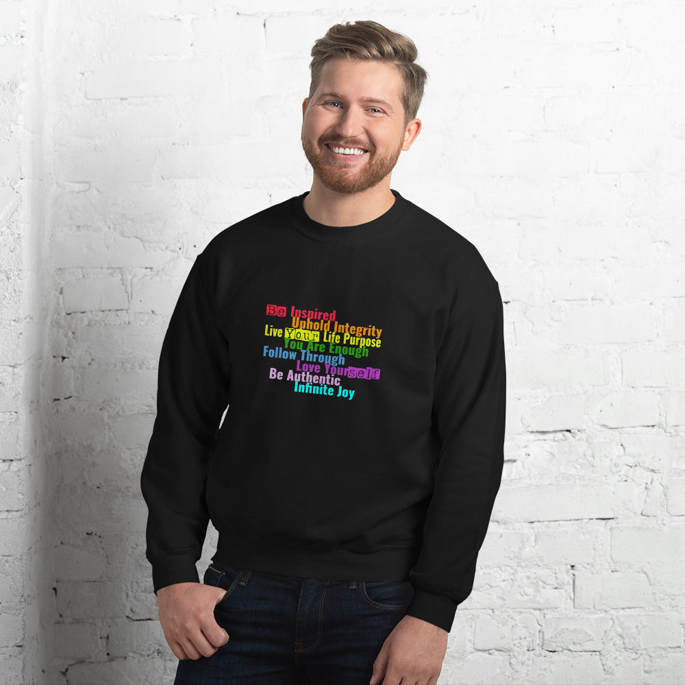 Be Inspired Unisex Crew Neck Sweatshirt