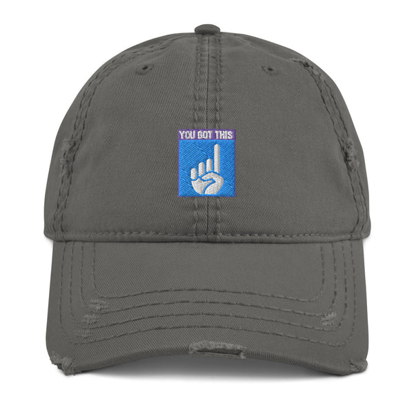 You Got This Distressed Dad Hat