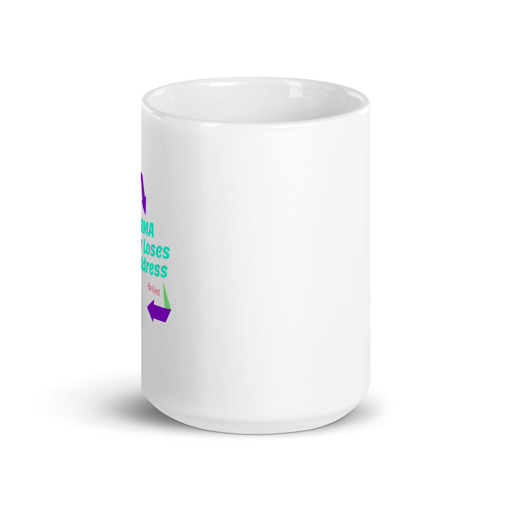 KARMA Never Loses an Address Mug