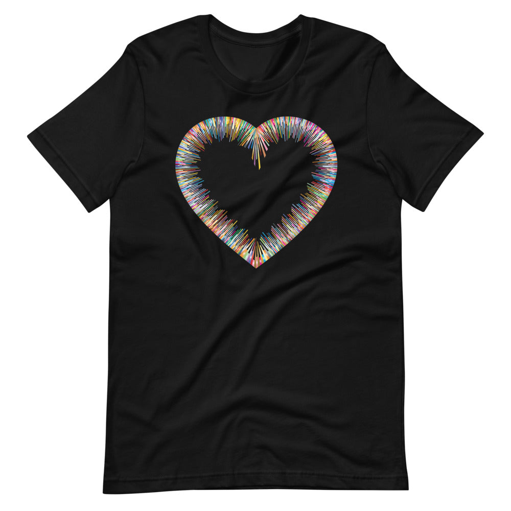 Black Bella & Canva Heart Tees