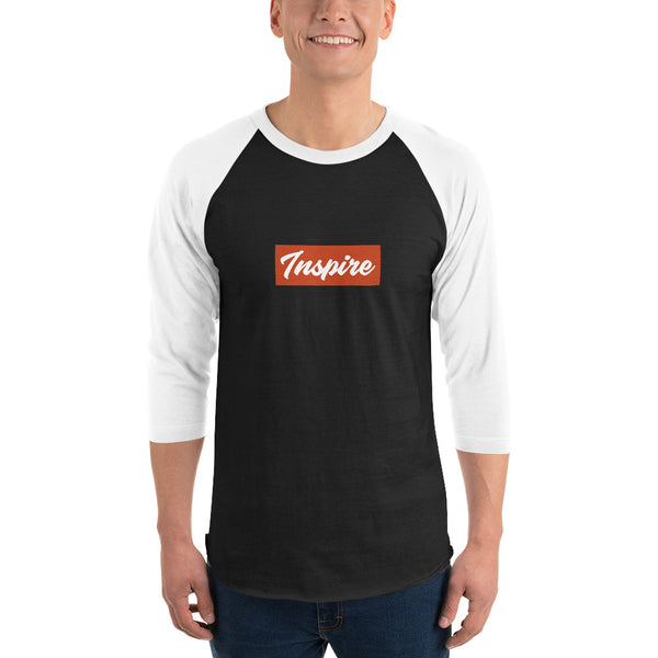 Inspire 3/4 sleeve raglan shirt