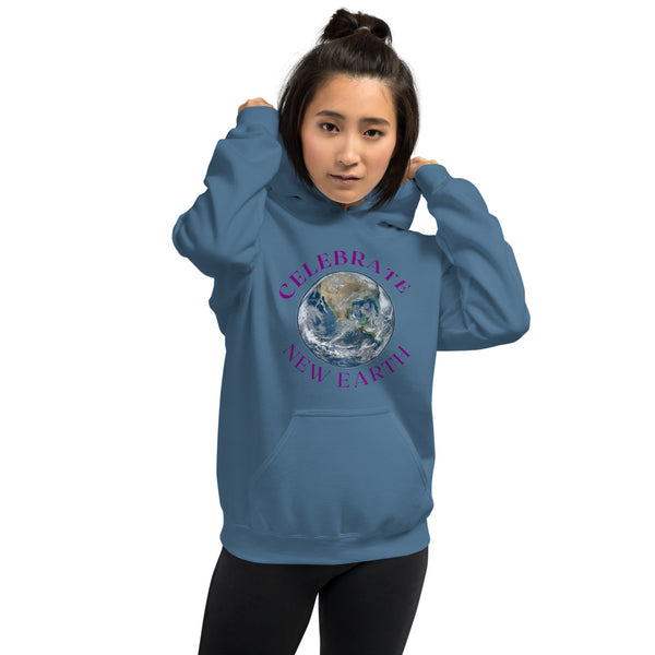 Celebrate New Earth Unisex Hoodie for women's