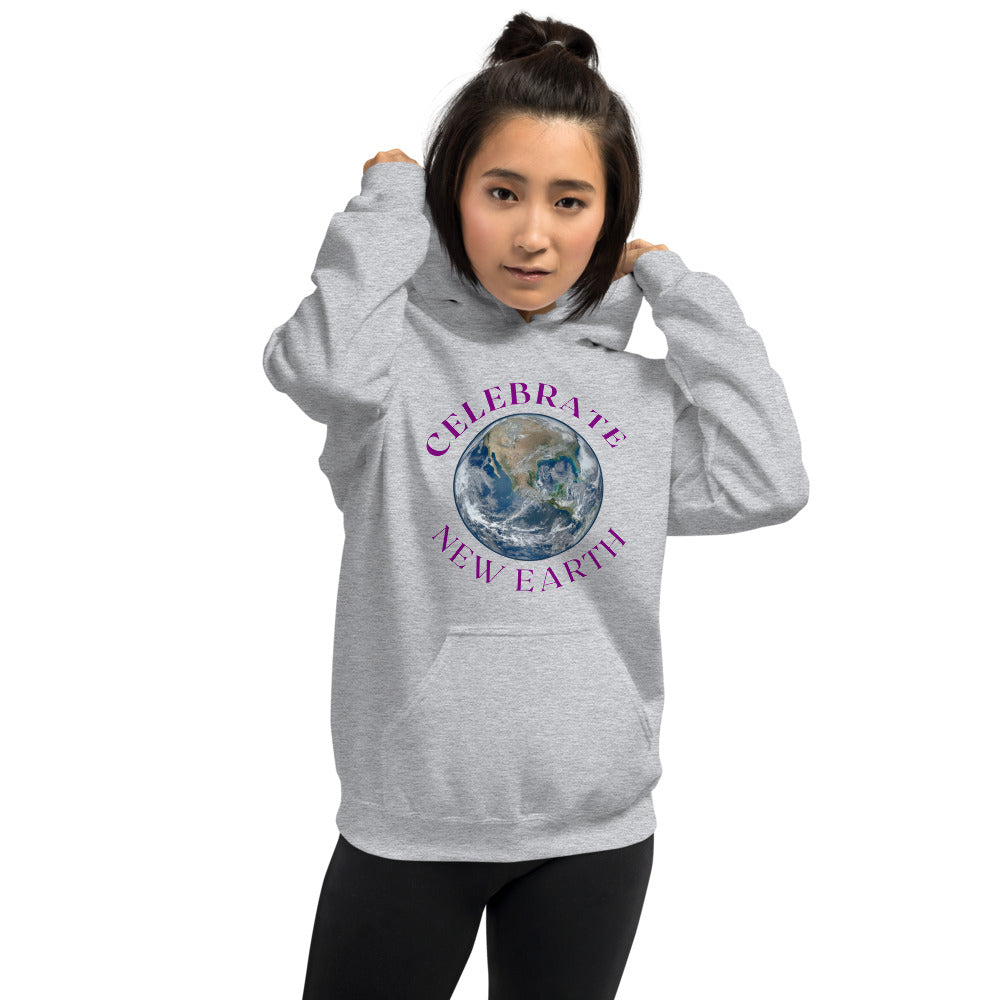 Celebrate New Earth Unisex Hoodie for women's