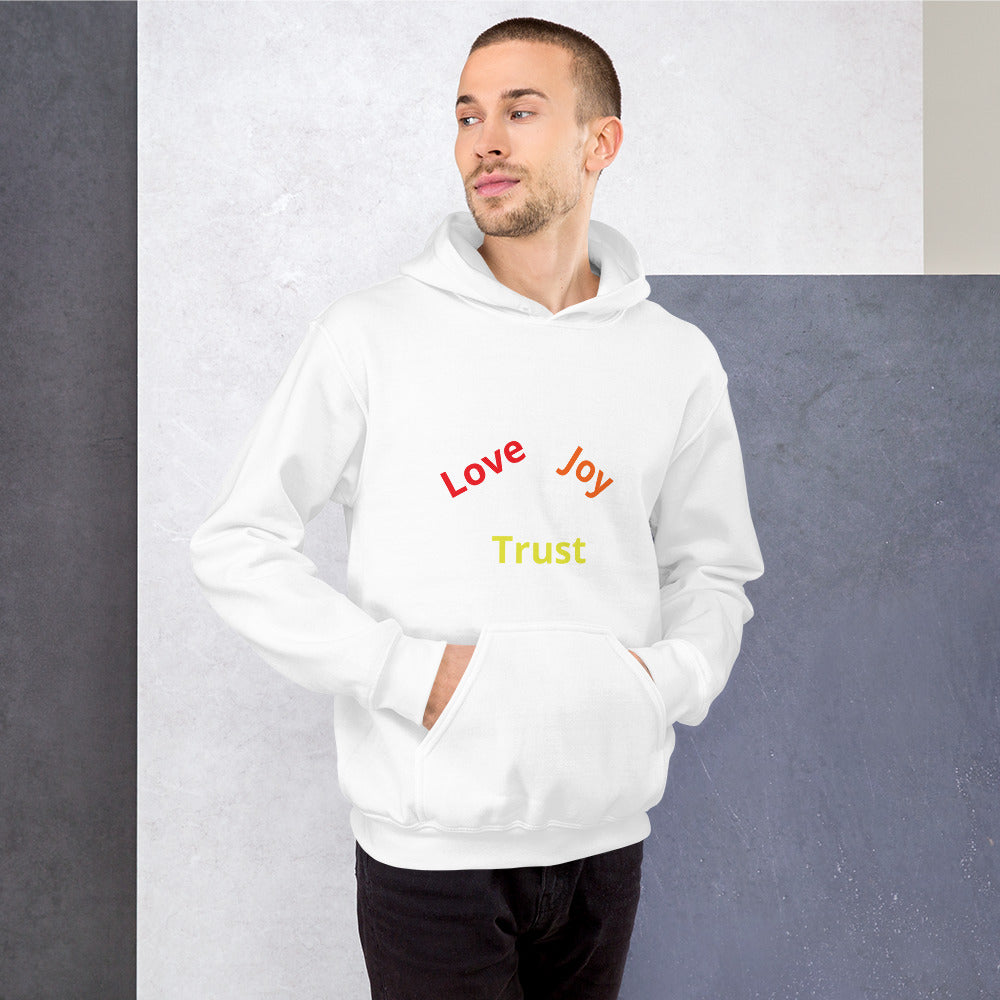 Love joy Trust men Unisex Hoodie