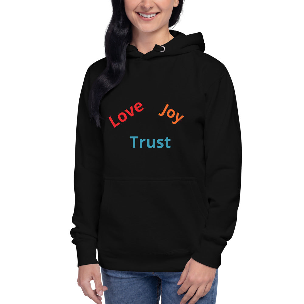 Love Joy Trust women Unisex Hoodie