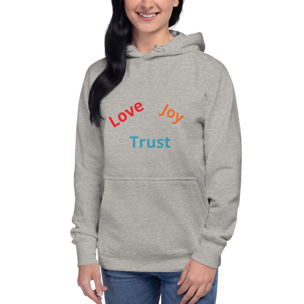 Love Joy Trust women Unisex Hoodie