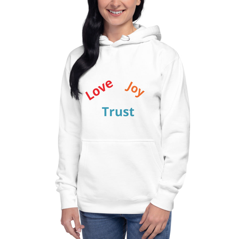 Love Joy Trust women Unisex Hoodie