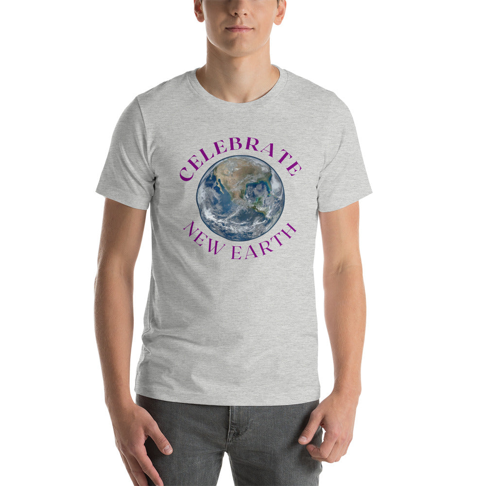 Celebrate New Earth Short-Sleeve Unisex T-Shirt