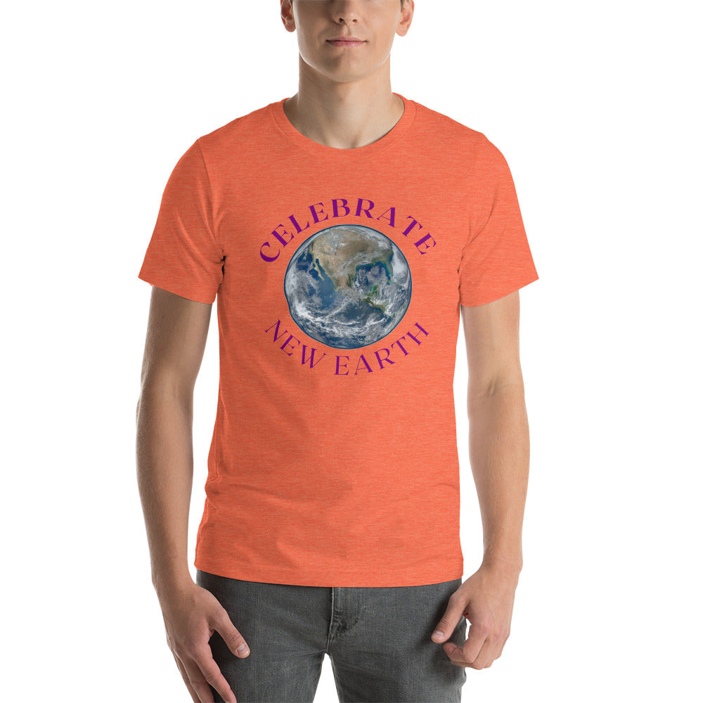 Celebrate New Earth Short-Sleeve Unisex T-Shirt