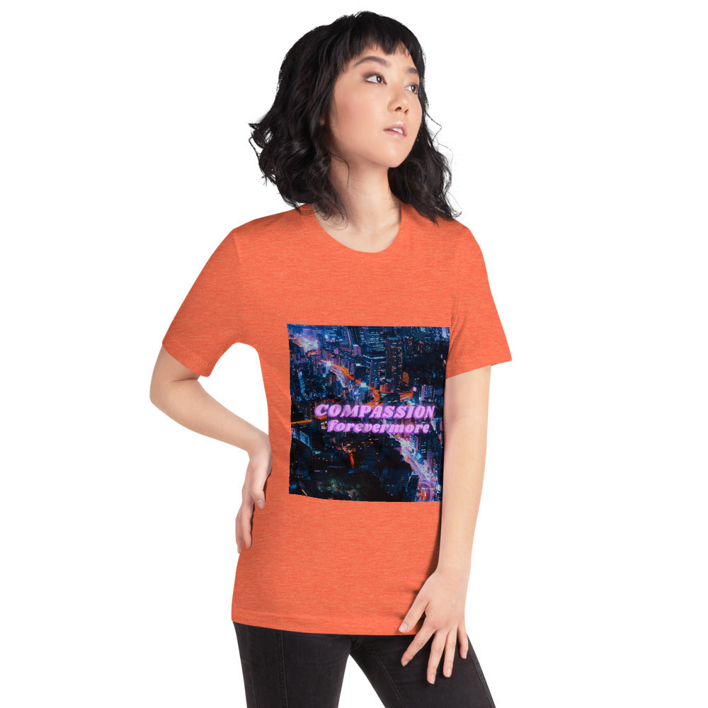 Compassion Forevermore Short-Sleeve Unisex T-Shirt for women's