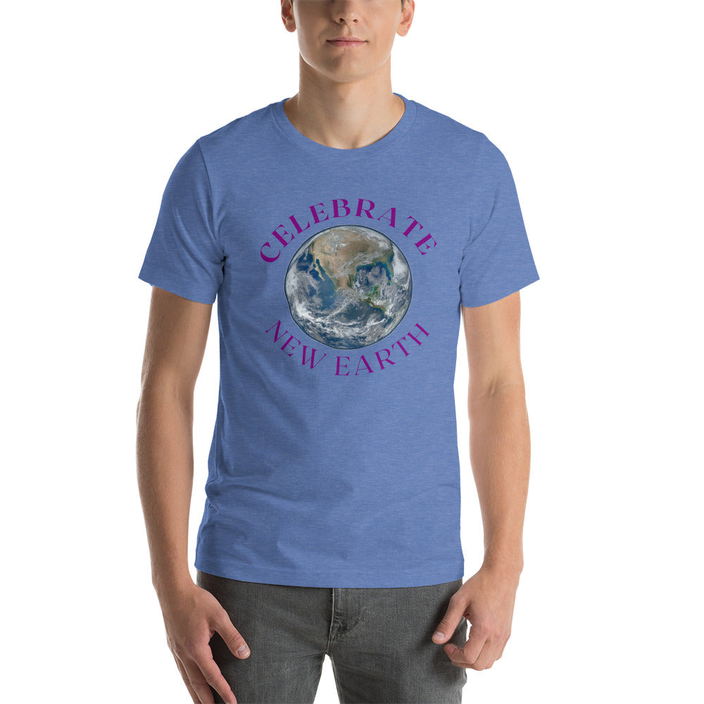 Celebrate New Earth Short-Sleeve Unisex T-Shirt