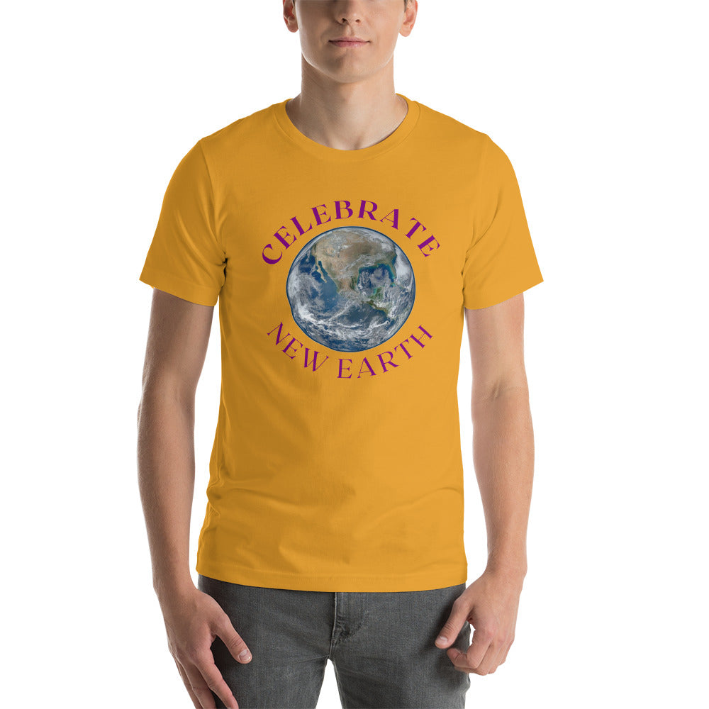 Celebrate New Earth Short-Sleeve Unisex T-Shirt