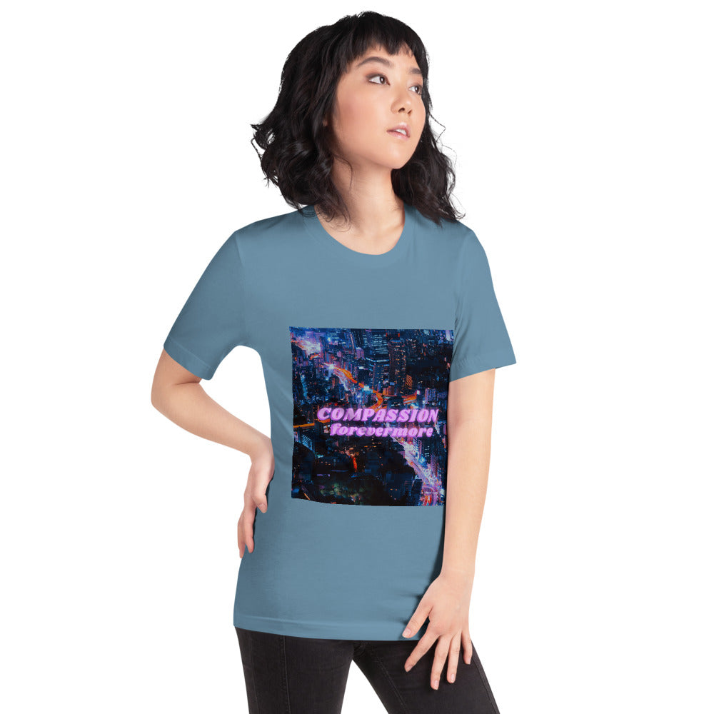 Compassion Forevermore Short-Sleeve Unisex T-Shirt for women's