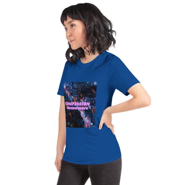 Compassion Forevermore Short-Sleeve Unisex T-Shirt for women's