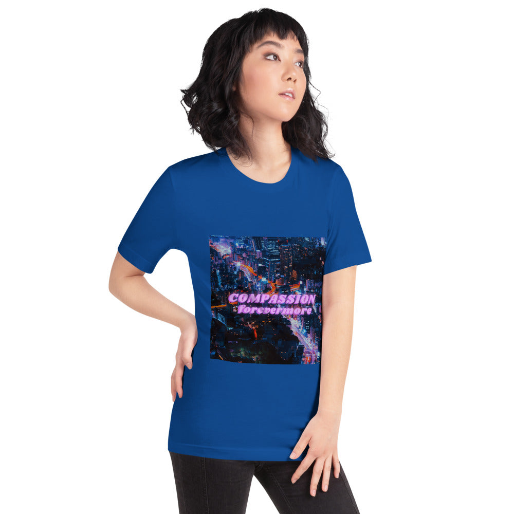 Compassion Forevermore Short-Sleeve Unisex T-Shirt for women's