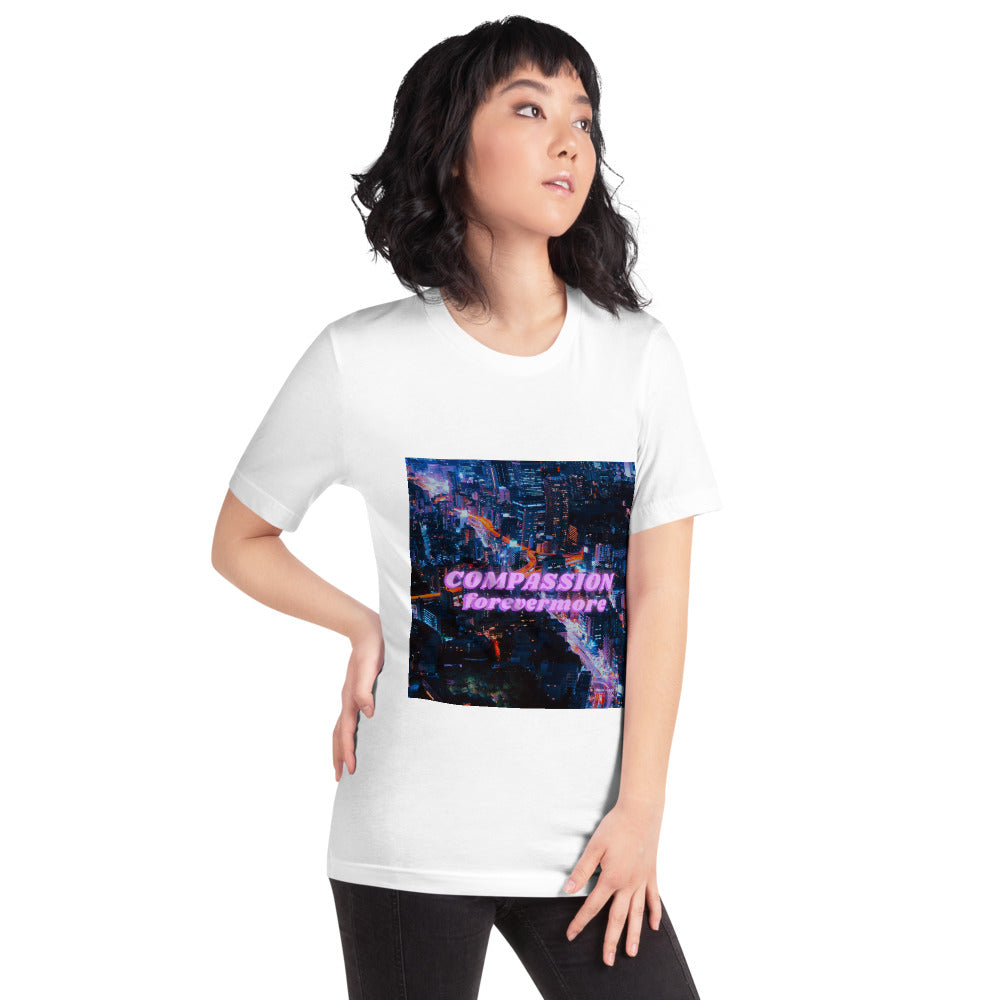 Compassion Forevermore Short-Sleeve Unisex T-Shirt for women's