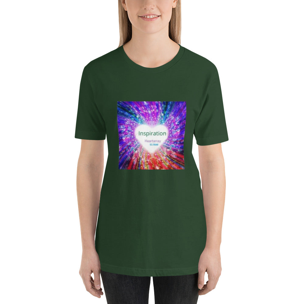 Inspiration womens Short-Sleeve Unisex T-Shirt